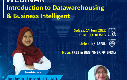 Webinar Introduction to Datawarehousing & Business Intelligent